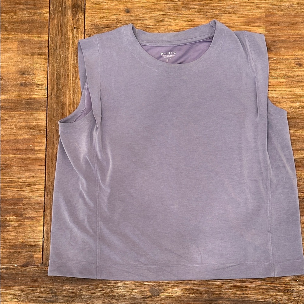 Athleta Women's Muscle Tee Workout Top
